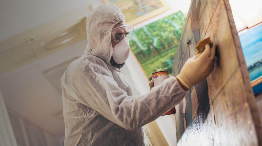 Why choose water damage cleanup for ceiling water damage repair in Nampa